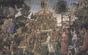 Sandro Botticelli Trials of Christ (mk36) Sweden oil painting artist